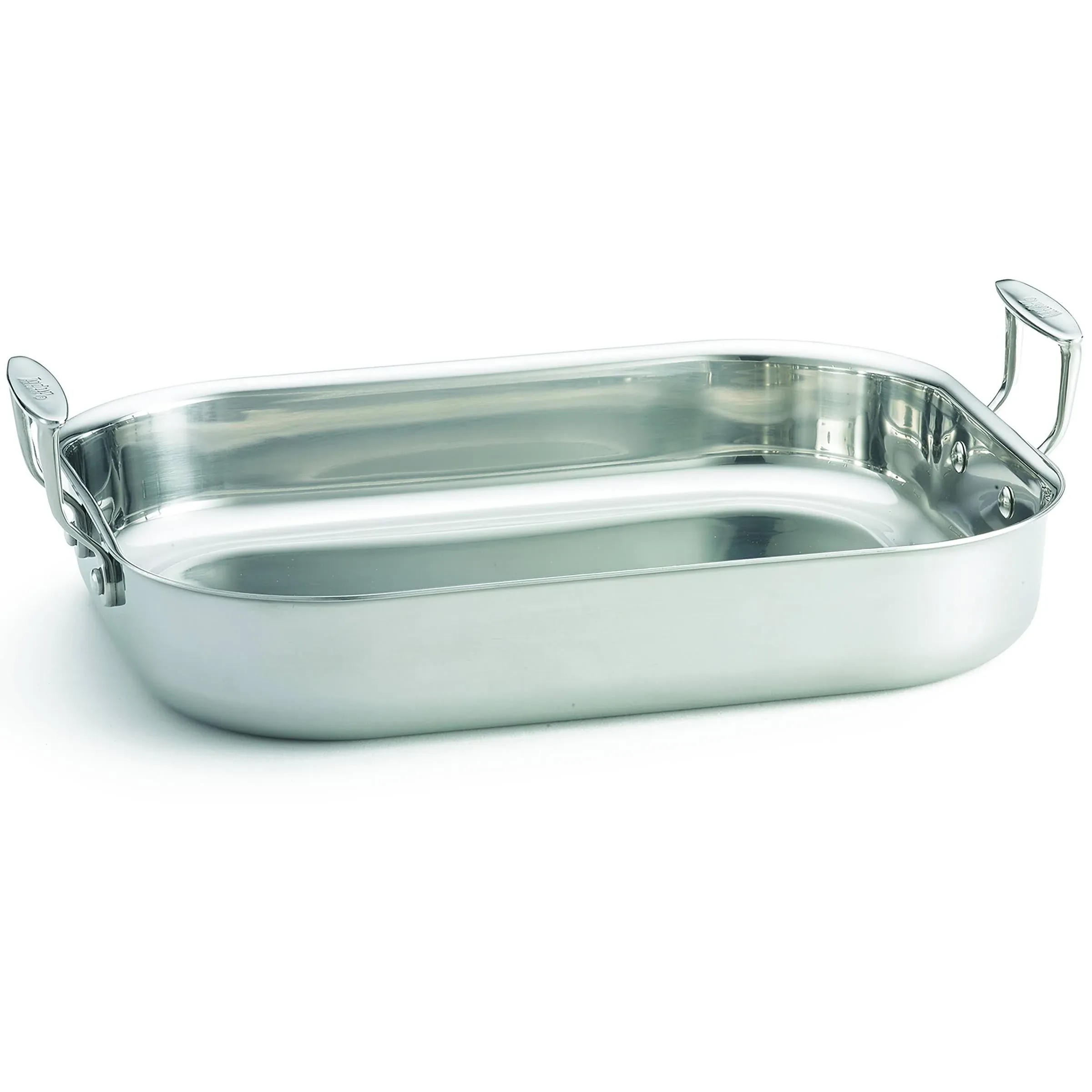 TableCraft Professional Bakeware CW2032, 14 1/2" x 11 5/8" Tri-Ply Roasting Pan