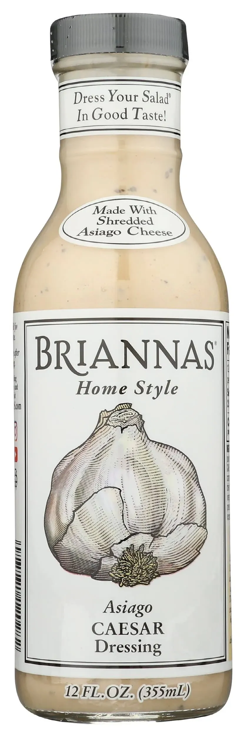 Briannas Dressing, Caesar, Asiago