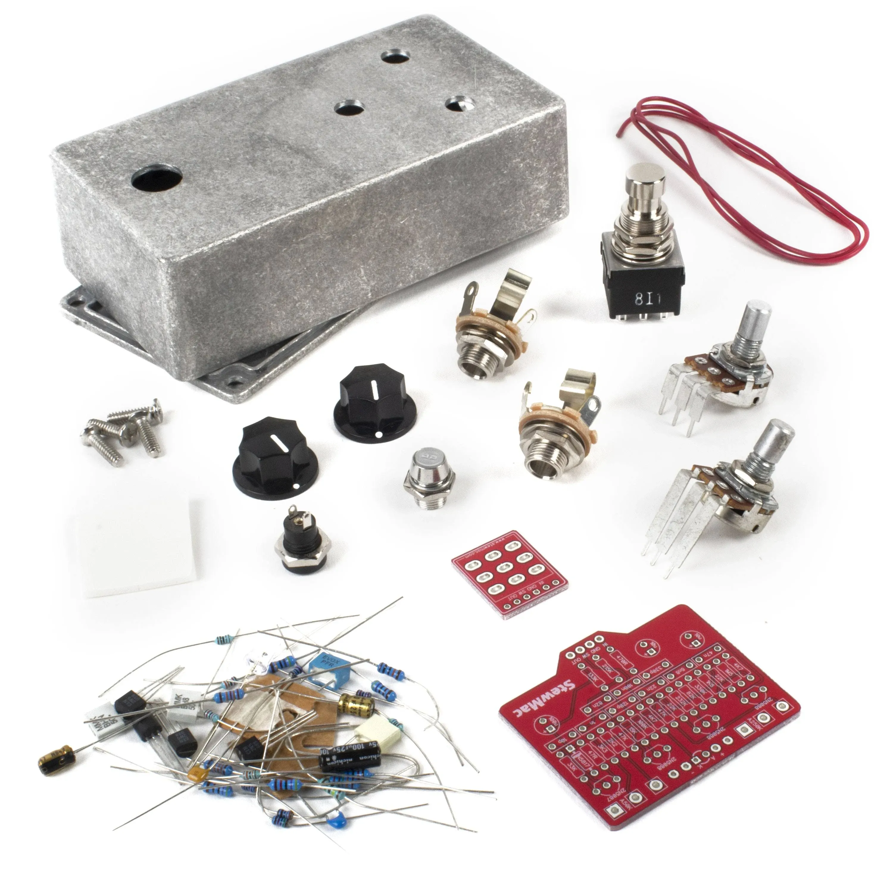 StewMac EC Expander Pedal Kit, With Bare Enclosure (2352)