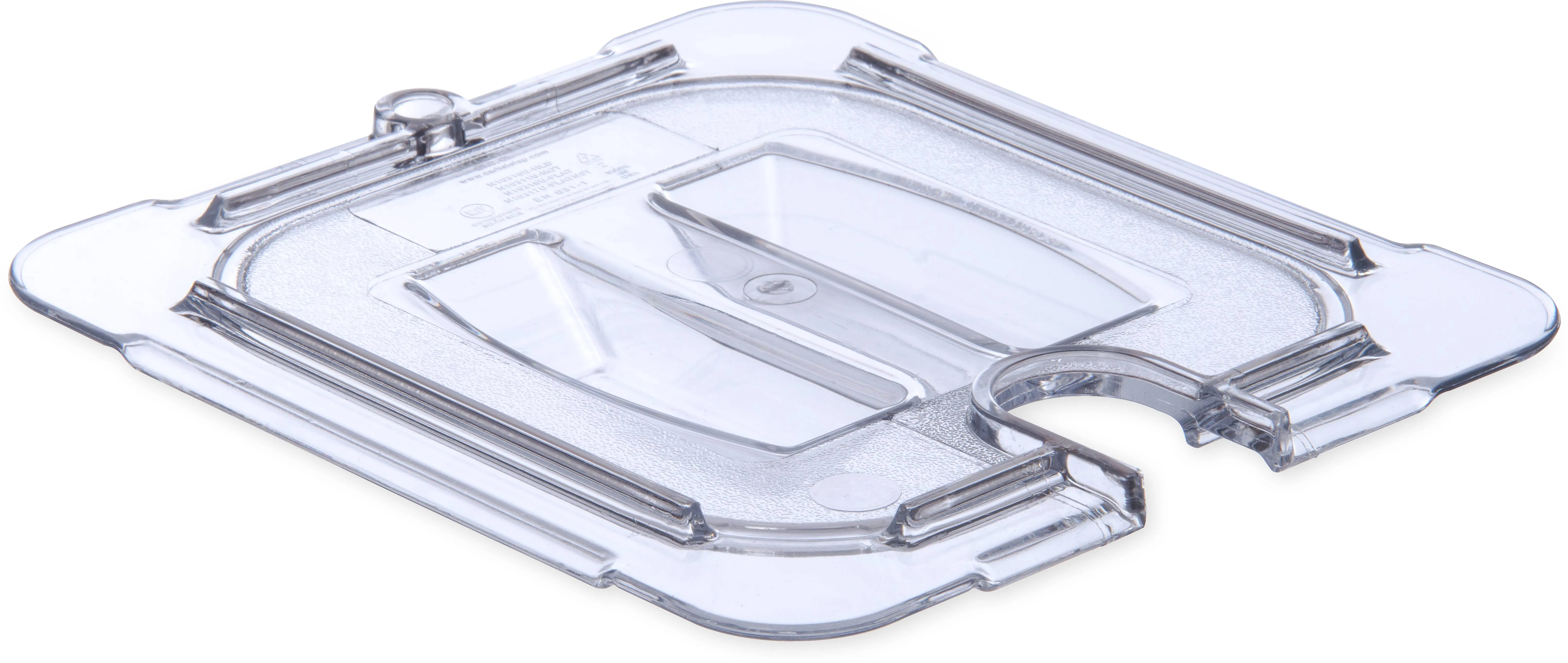 Carlisle 10311U07 StorPlus™ Universal Lid For 1/6-size Food Pan Handled