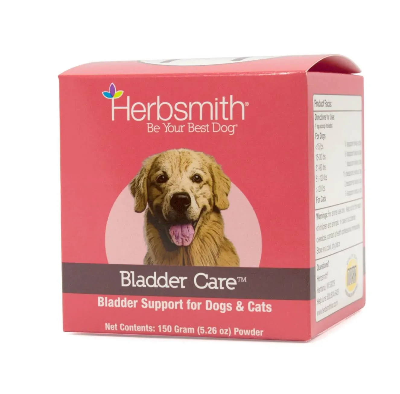 Herbsmith Bladder Care Powder Dog & Cat Supplement, 150 Grams