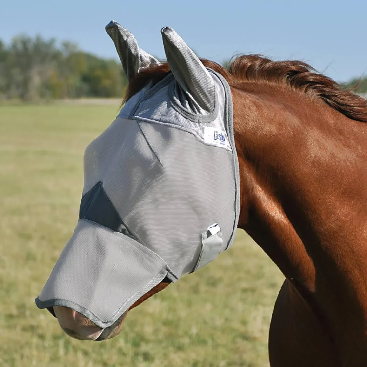 Cashel Crusader Fly Mask- Long Nose with Ears Draft