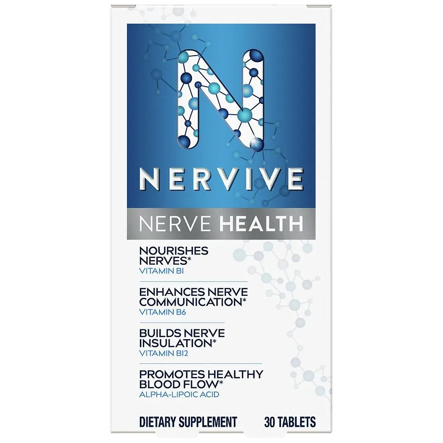 Nerve Health, Alpha Lipoic Acid, Vitamin B12, B6, B1