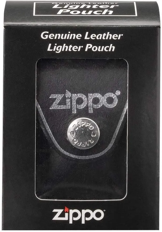 Zippo Black Lighter Pouch w/ Clip