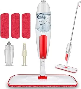 Spray Mop for Floor Cleaning -  Microfiber Floor Mops Wet Dry Flat Mop with 550M