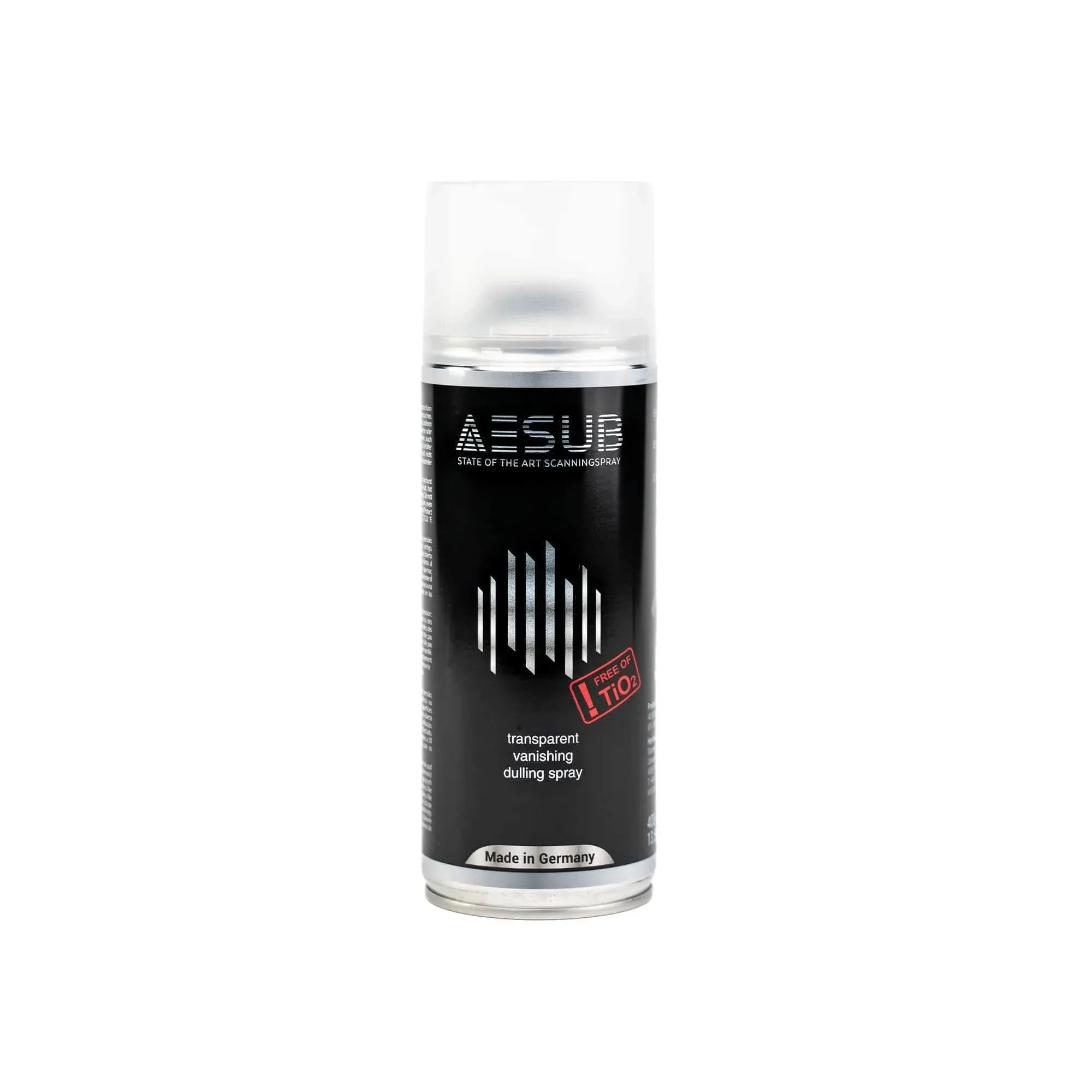 AESUB Transparent- (400 ml) Aerosol Can - Sublimating Spray - 3D Scanning