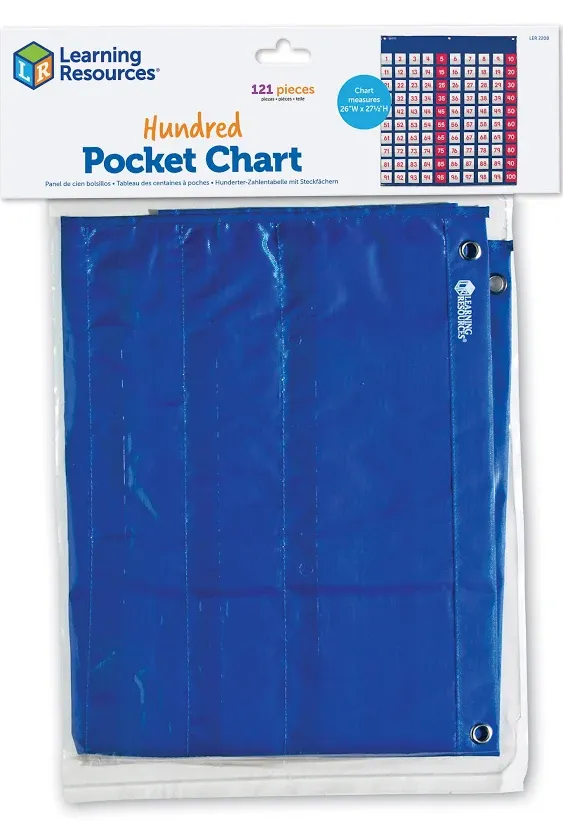 Learning Resources Hundred Pocket Chart