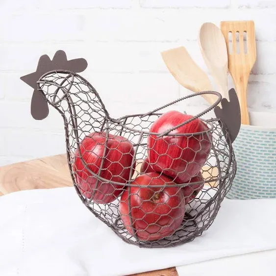 Tag Farmhouse Chicken Wire Basket