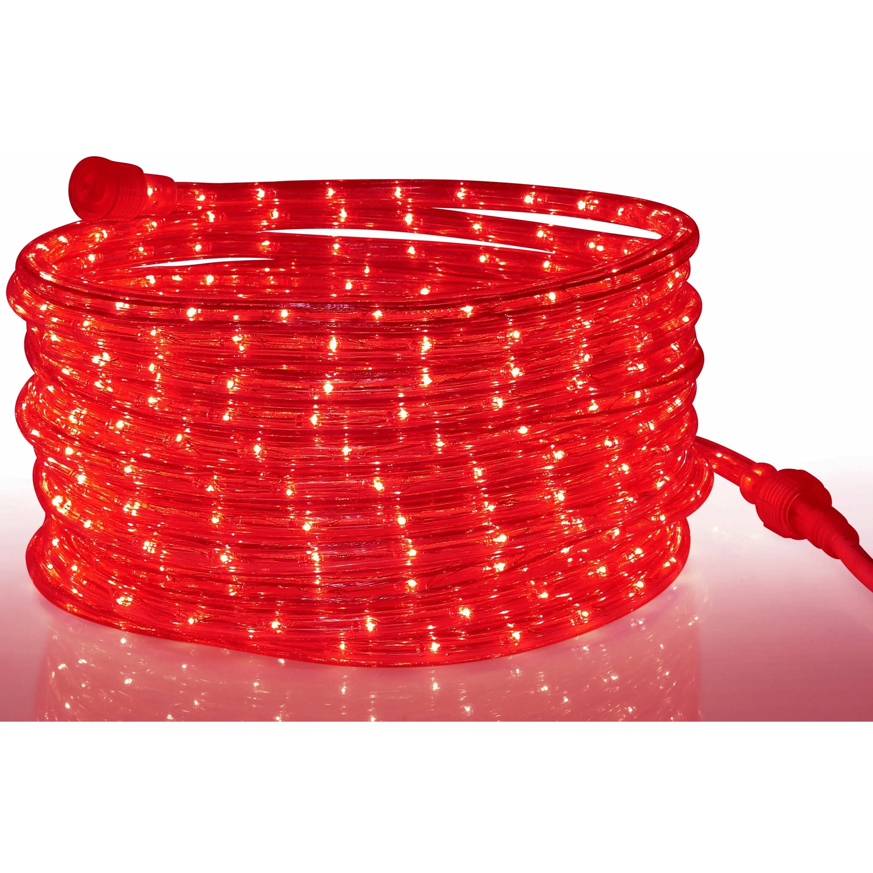 Tupkee LED Rope Light Red - 24 Feet (7.3 M), for Indoor and Outdoor Use - 10mm ...