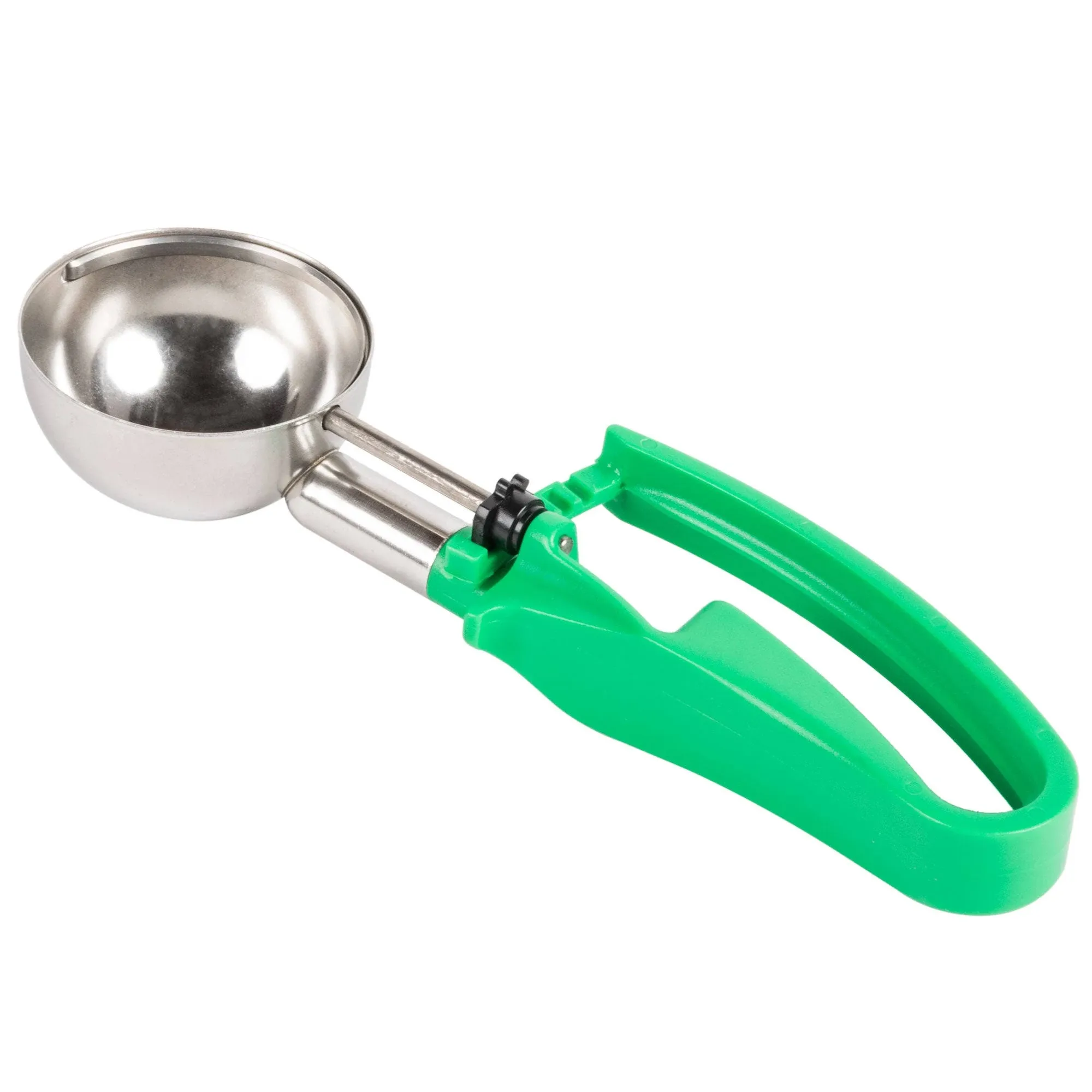 47403 Vollrath #70 (.47 Oz.) Plum Squeeze Handle Disher