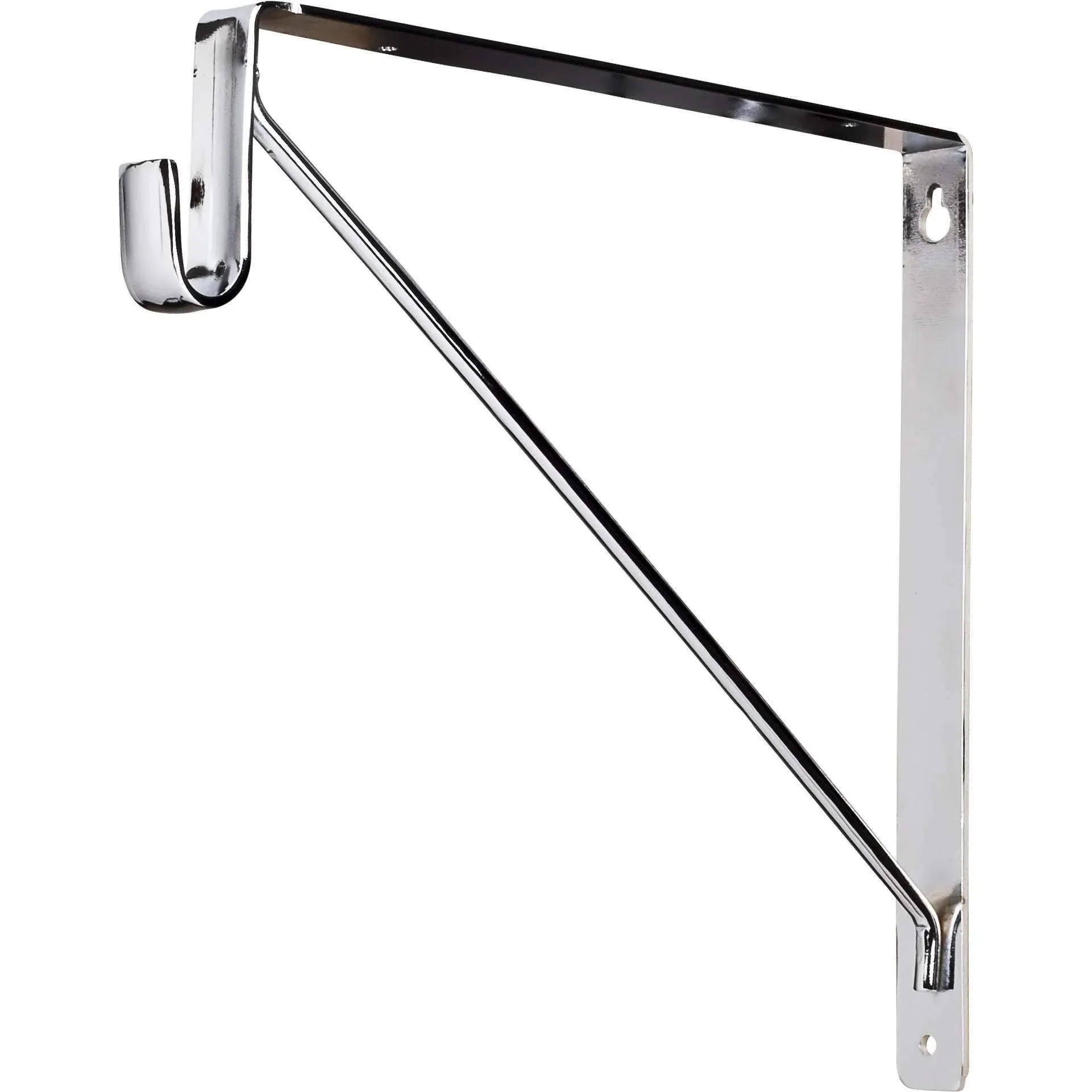 Hardware Resources - Shelf & Rod Support Bracket. - Chrome - 1530CH