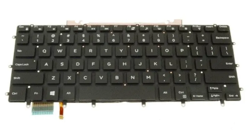 For Dell XPS 15 9550 9560 9570 Inspiron 15-7558 7568 Keyboard US Blackit 0GDT9F