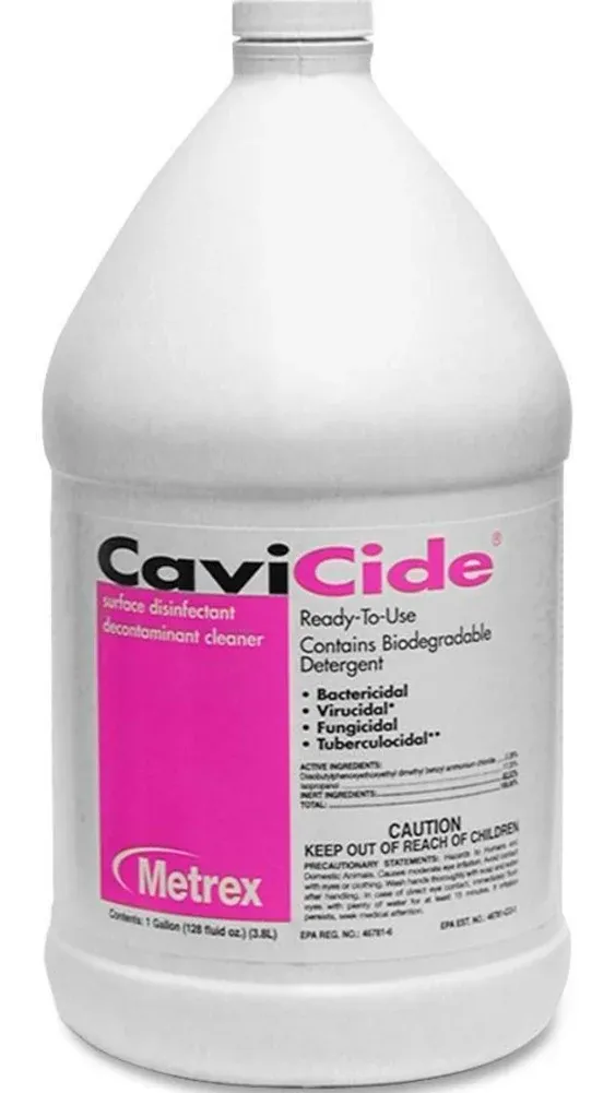 Cavicide Surface Disinfectant/Decontaminant Cleaner, 1 Gallon