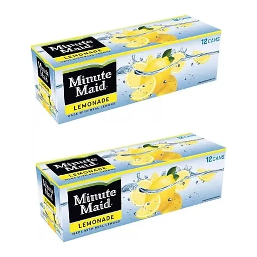 Minute Maid Lemonade 12 oz Cans - Pack of 24