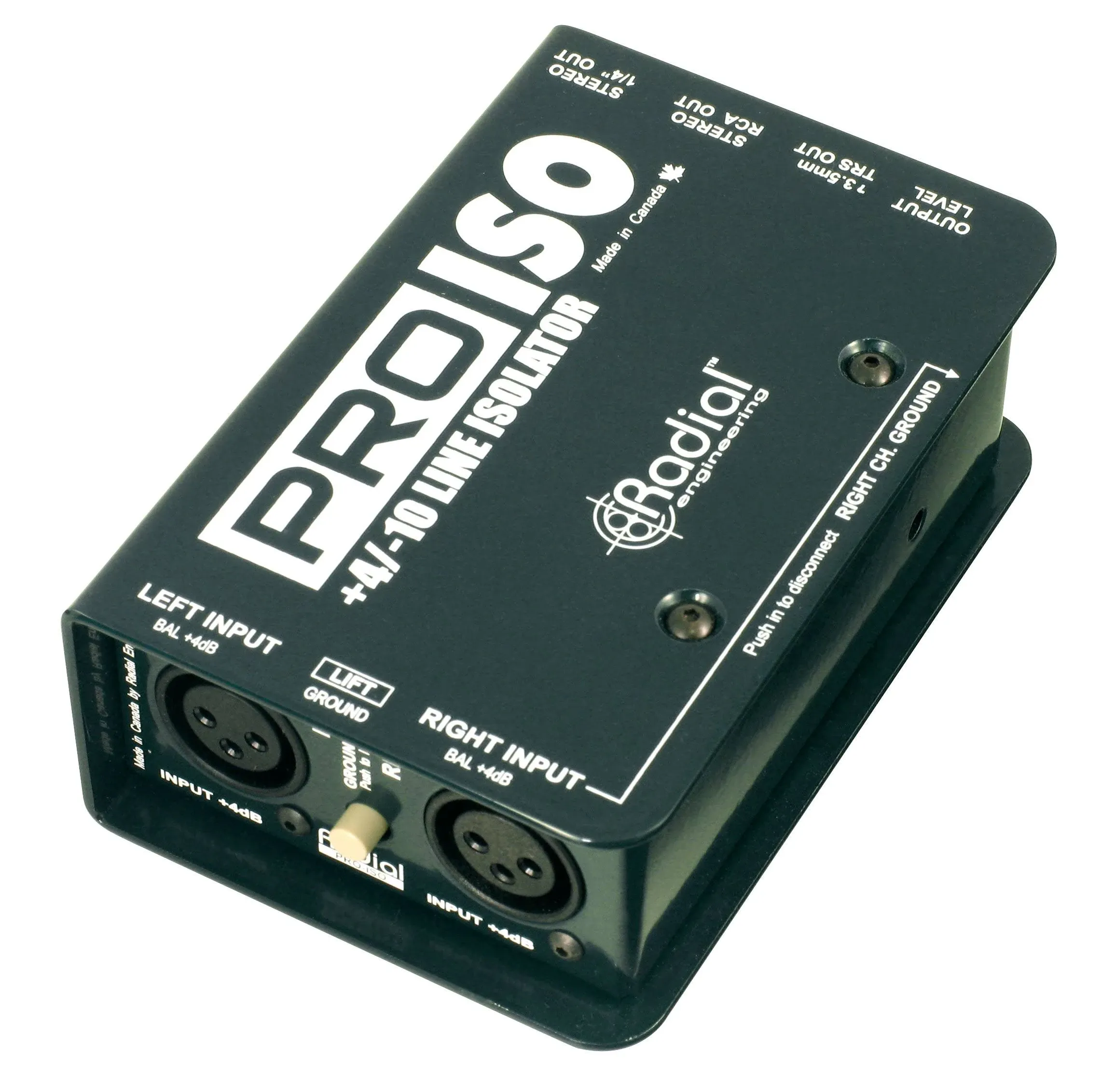 Radial Engineering Pro-ISO Stereo Line Isolator