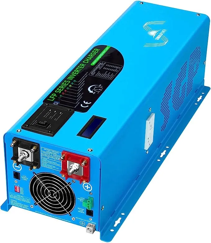 UL1741 6000W 48Vdc Pure Sine Wave Inverter Low Frequency 240Vac Input 120Vac/...