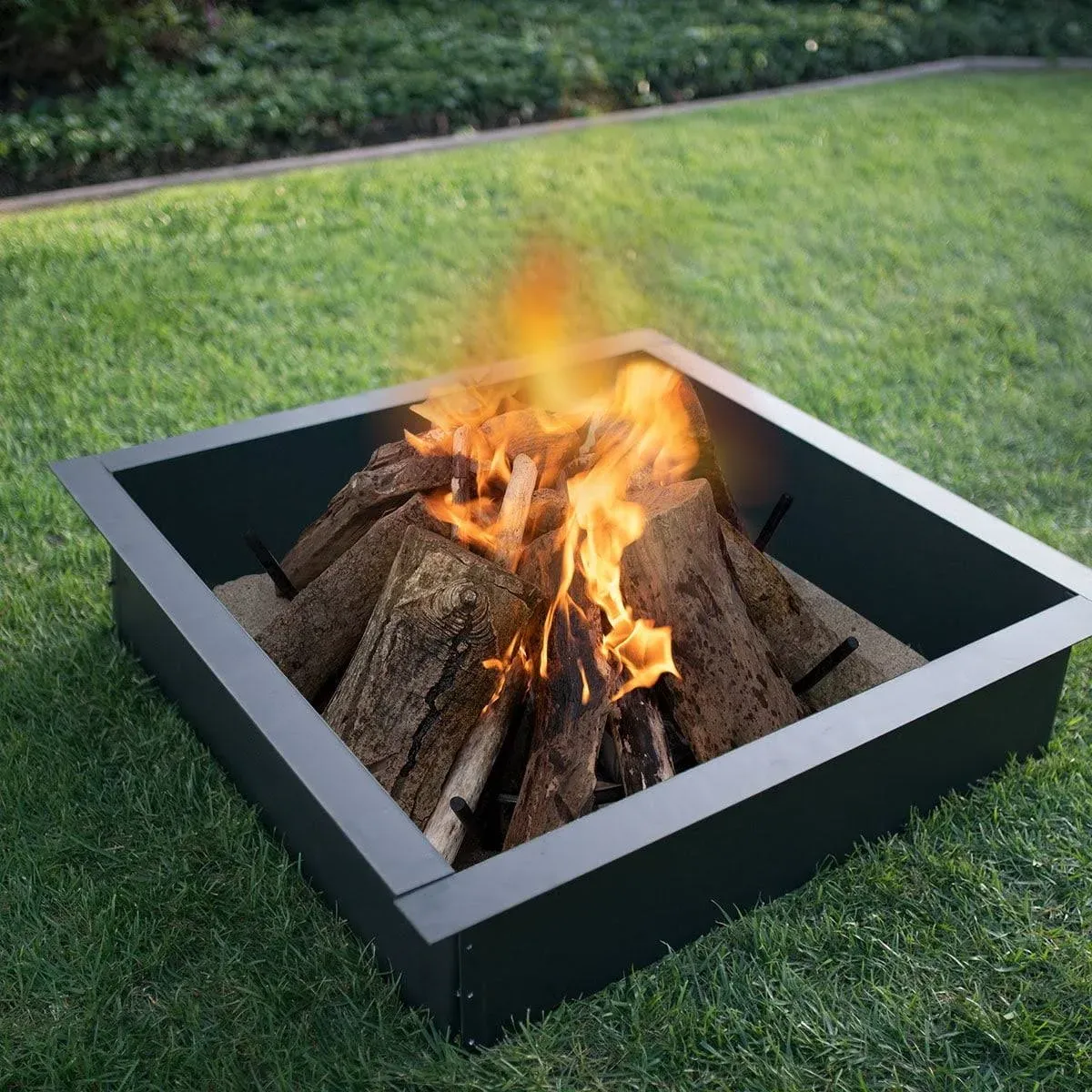 Blue Sky 36 in. Square Fire Ring