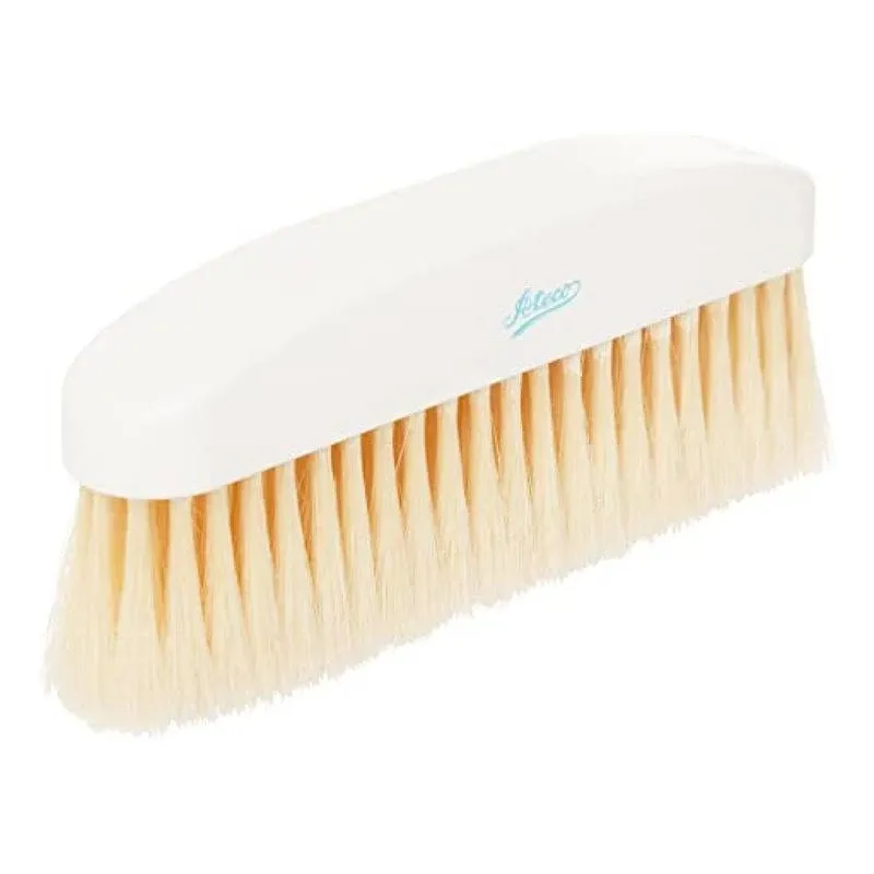 Ateco Bench Brush 1 3/4 x 9 1/2-Inch Head with Natural White Boar Bristles & Molded Plastic Handle 1628