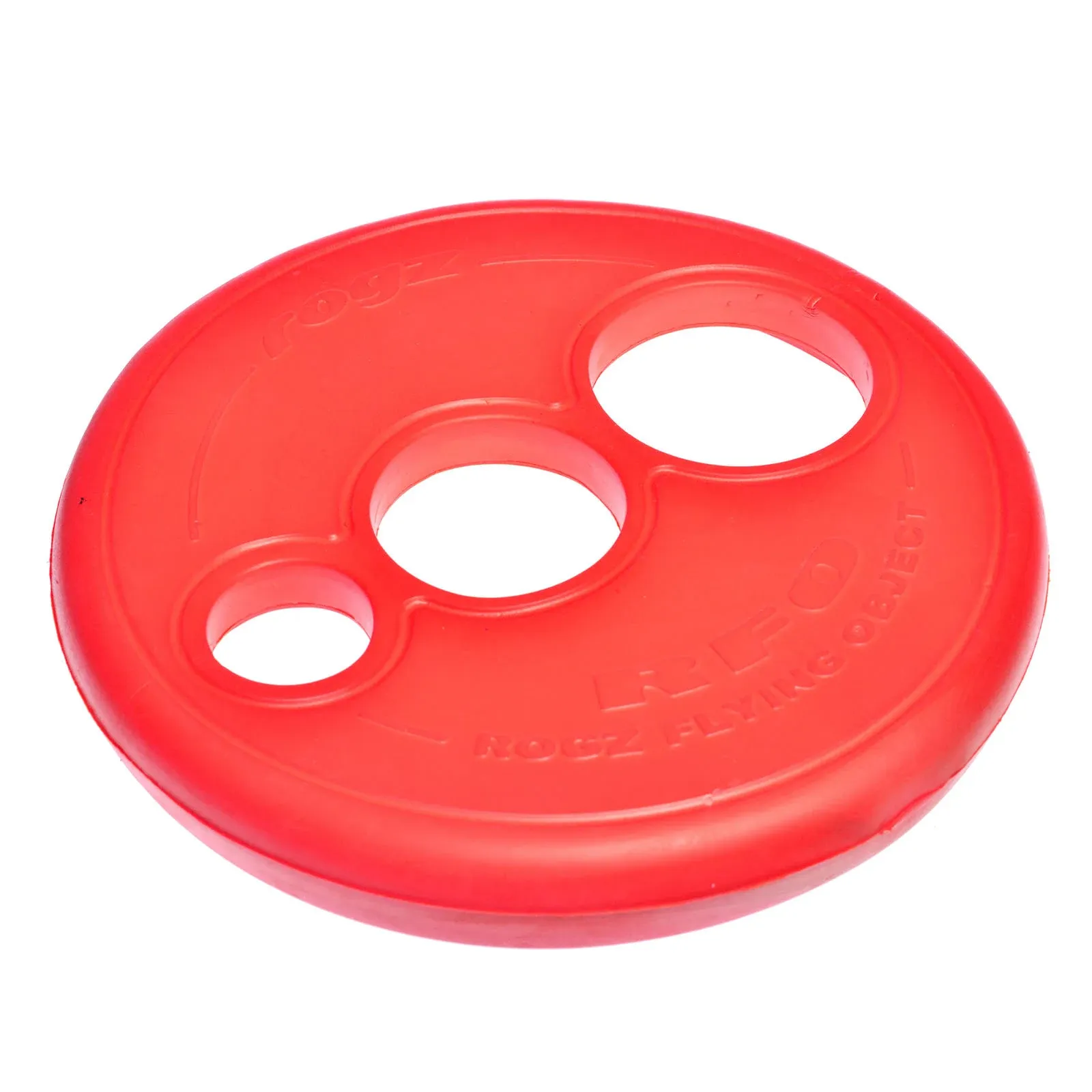 Rogz RFO Frisbee Dog Toy Red