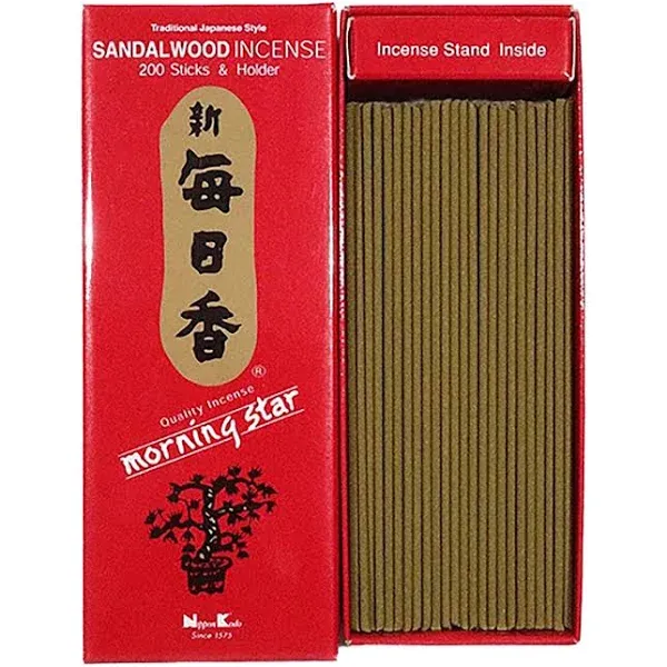 - Morning Star - Sandalwood 200 Sticks