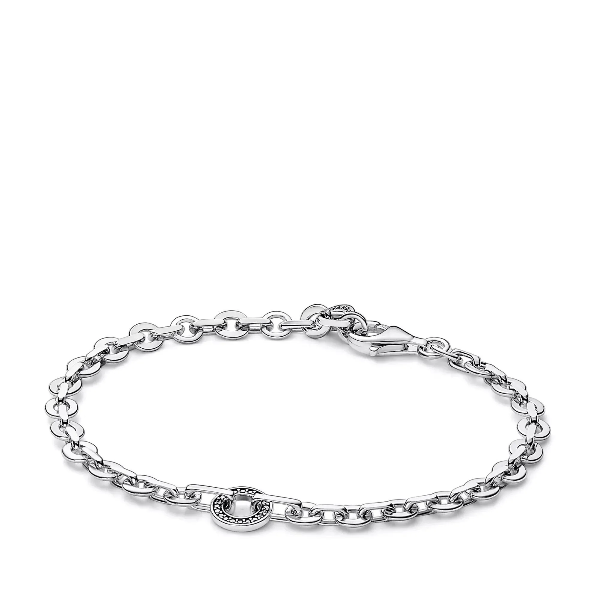 Pandora Signature Pavé Bold Chain Bracelet - 16cm