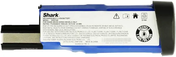 Original XFBT200 Battery For Shark WV200UK, WV200, WV201,WV205,WV220,Ion W1 Cord