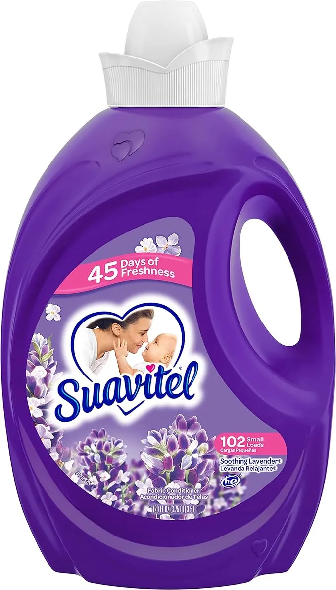 Suavitel Fabric Conditioner, Soothing Lavender - 120 fl oz