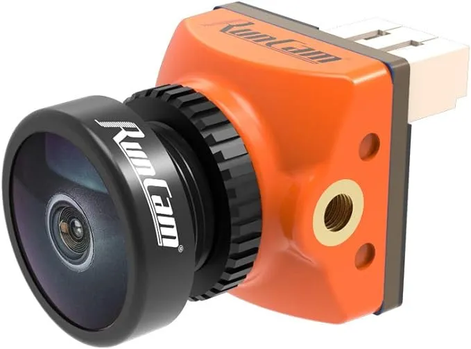 RunCam Waterproof FPV Camera racernano2, CMOS OSD 1000TVL Super WDR 6ms Low ...