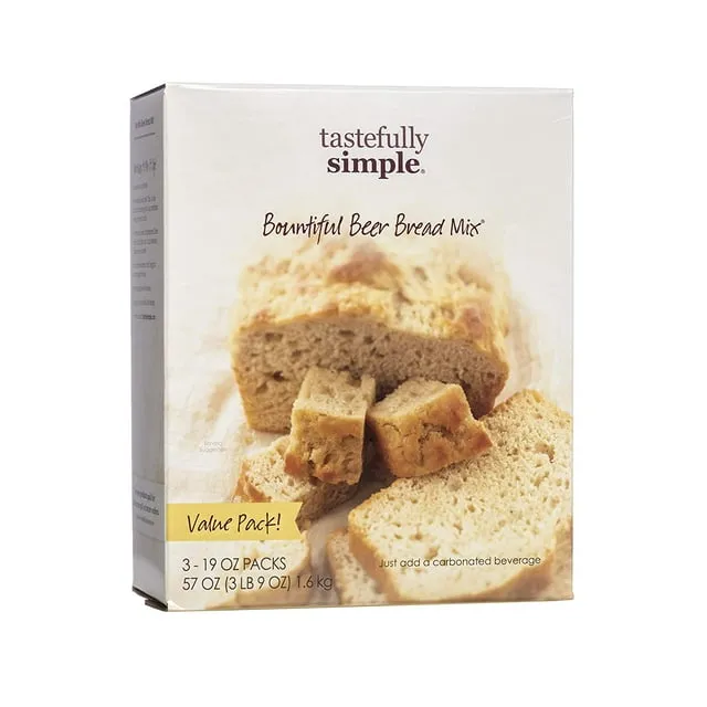 Tastefully Simple Bountiful Beer Bread Mix