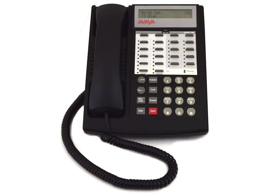 AT&amp;T Lucent Avaya Euro Series 1 Partner Display Telephone 18D 108883257