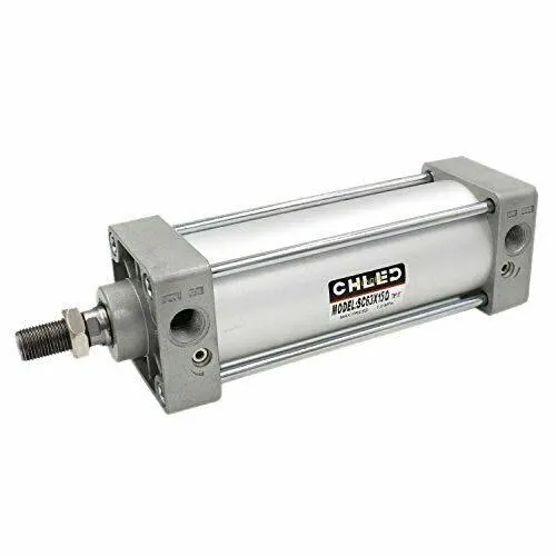 Baomain Pneumatic Air Cylinder SC 63 X 150 PT3/8, Bore: 2-1/2 Inch(63Mm), Stroke