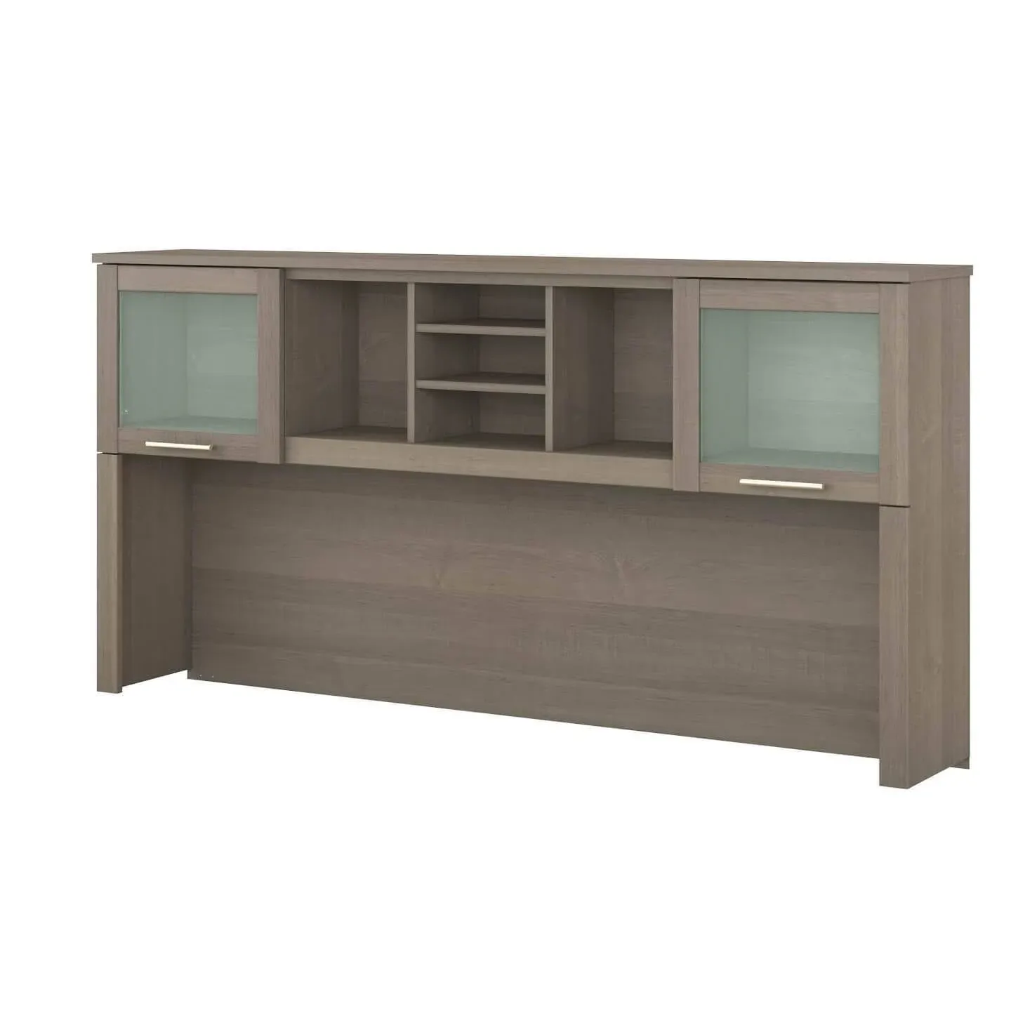 Bush Furniture Somerset Hutch for L-Shaped Desk - Ash Gray