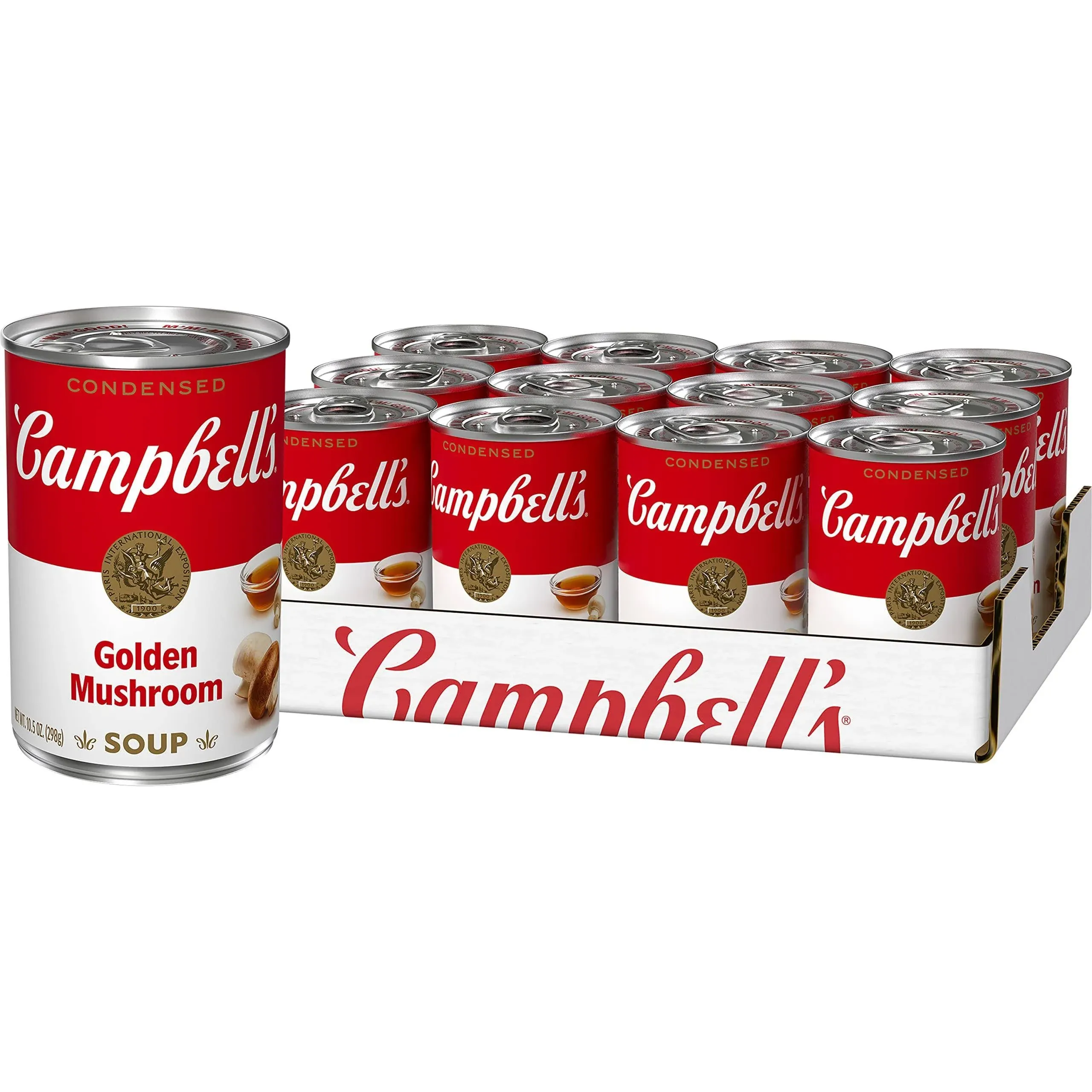 Campbell&#039;s Condensed Golden Mushroom Soup, 10.5 Ounce Can