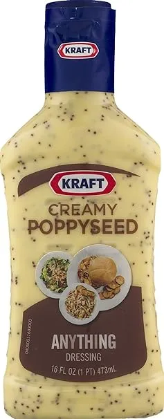 Kraft Dressing Creamy Poppyseed (10X475ML)