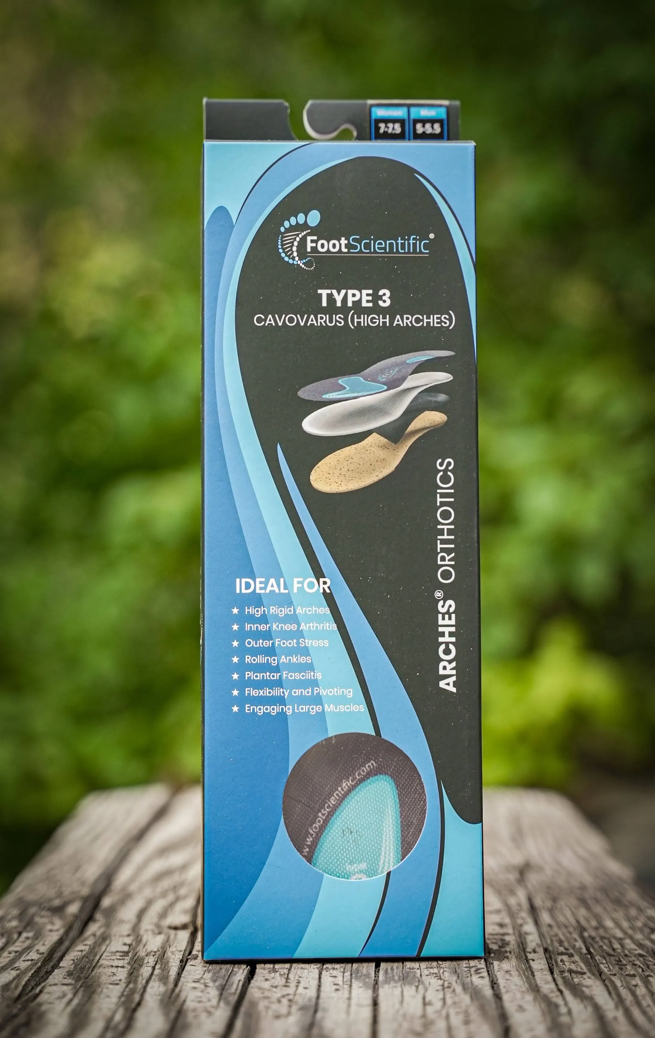 Arches Orthotics Type 3 FootScientific