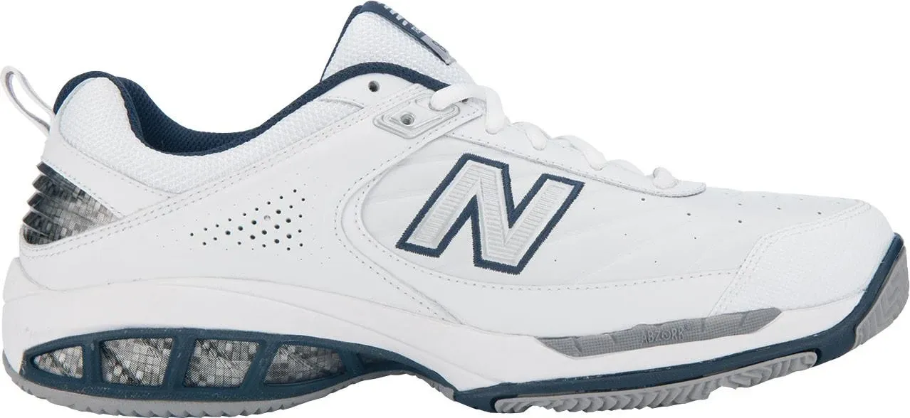 New Balance 806 Men's Tennis Shoe - White, 9.5 D