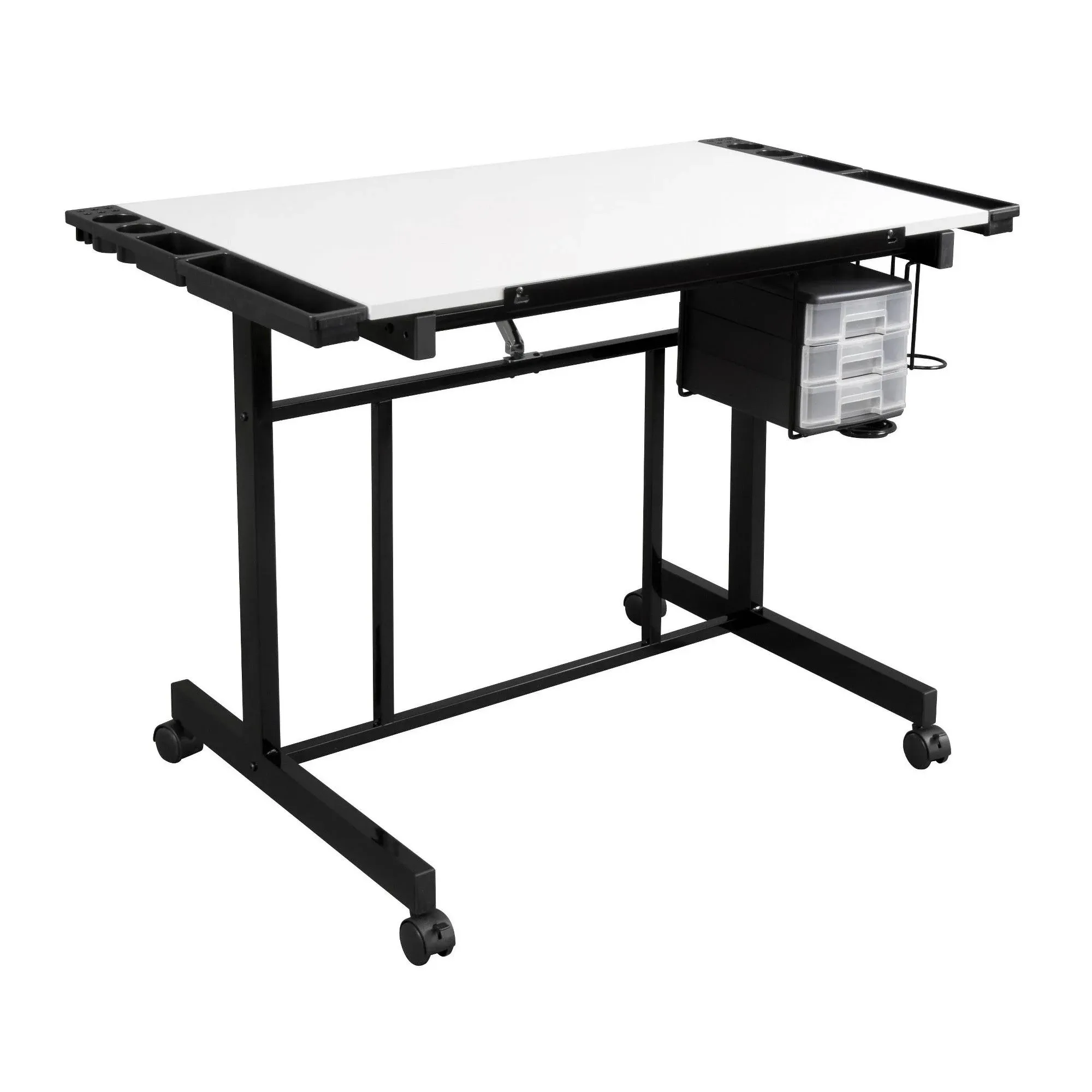 Studio Designs Deluxe Craft Station - Black/White