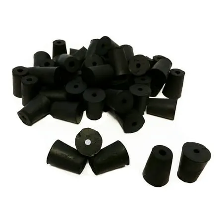 GSC International RS-1 Black Stoppers Rubber 1 Hole 1 lb