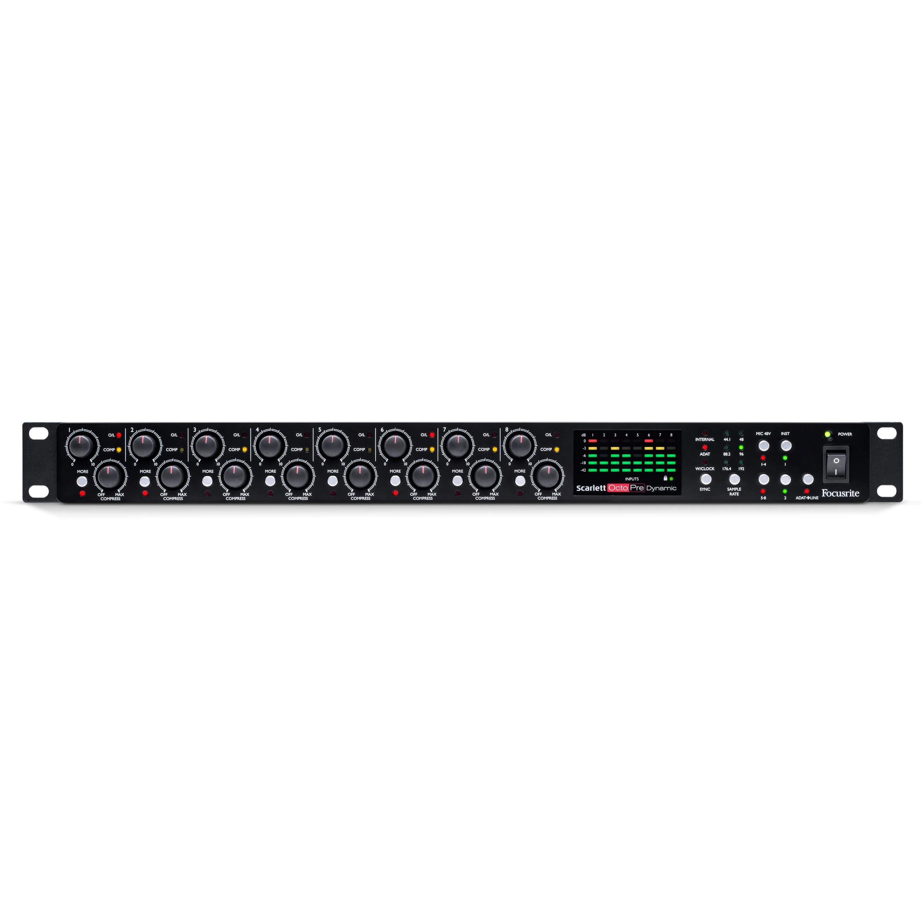 Focusrite Scarlett OctoPre - 8-Channel Mic Preamp