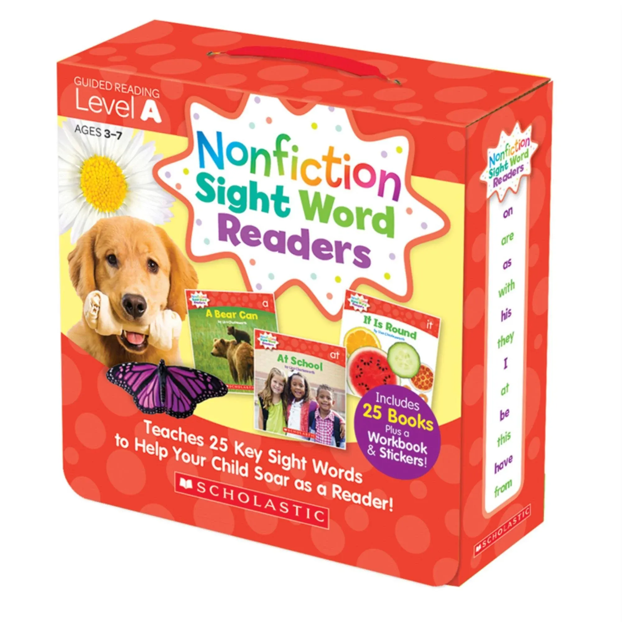 Nonfiction Sight Word Readers: Guided Reading Level a (Parent Pack): Teaches 25 Key Sight Words to Help Your Child Soar as a Reader! [Book]