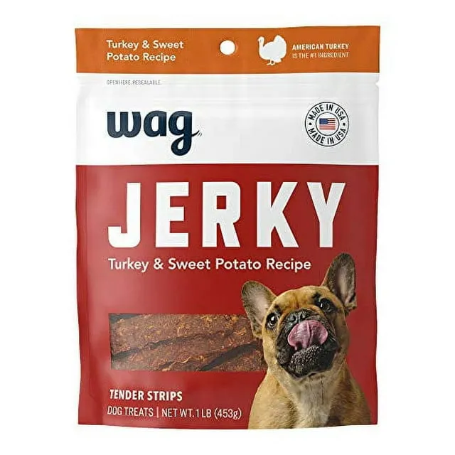 Amazon Brand Wag Soft & Tender American Jerky Dog Treats