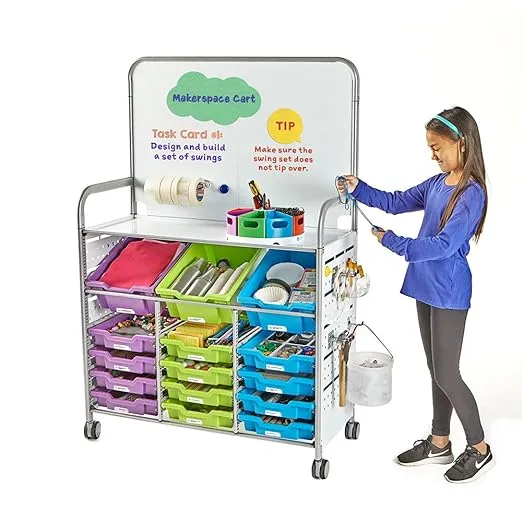 hand2mind STEM Lab Makerspace Cart (92923)