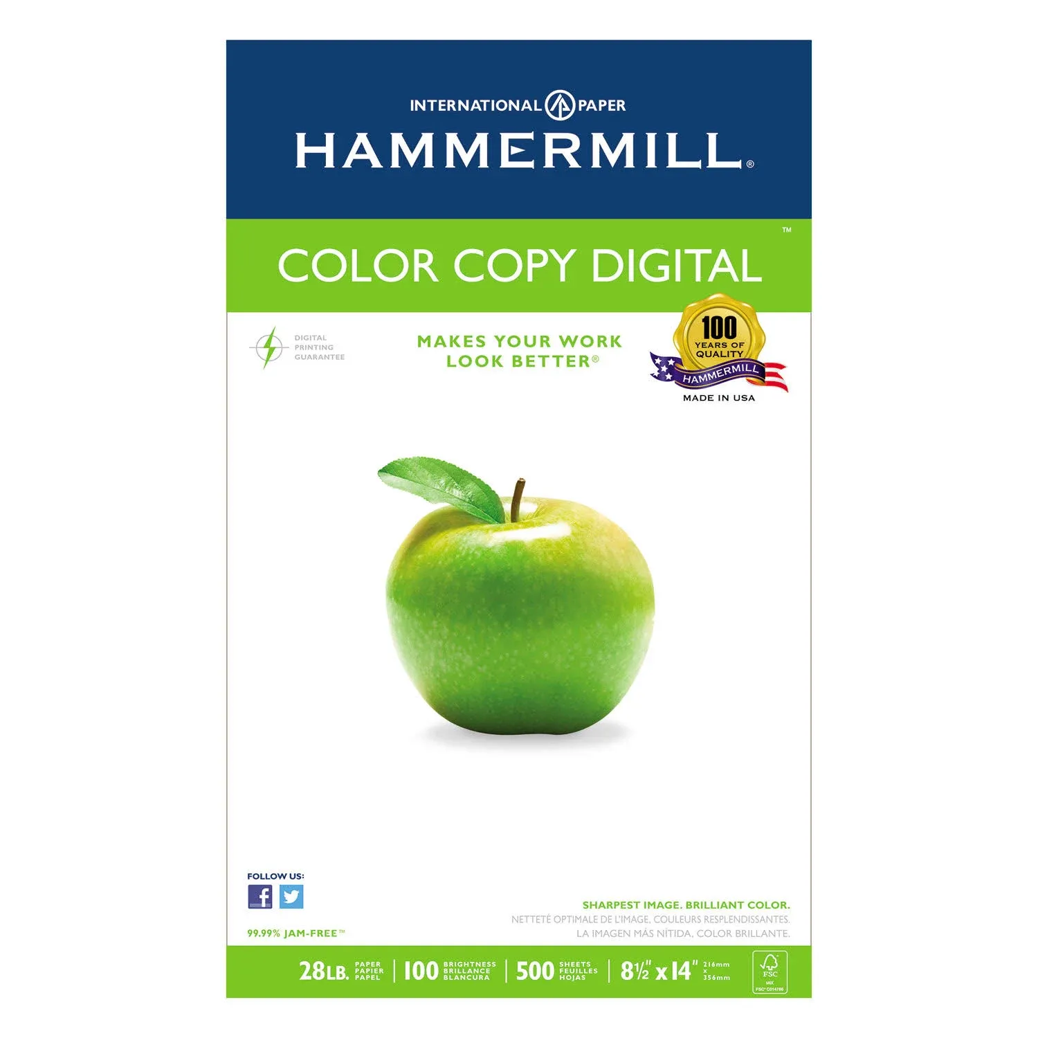 Hammermill Premium Color Copy Paper 100