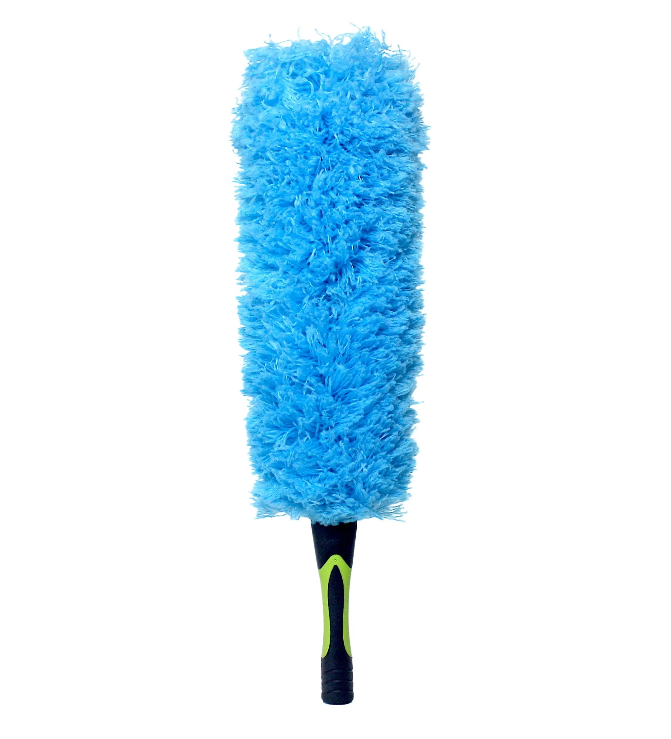 EVERSPROUT Flexible Microfiber Feather Duster | Extra-Long 24 inch Brush Head with Hand-Grip | Twists onto Standard 3/4 Inch Threaded Pole | (Duster Attachment Only, No Pole)