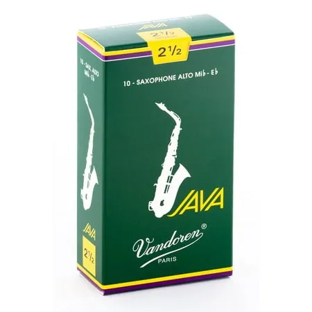 Vandoren Java Alto Saxophone Reeds