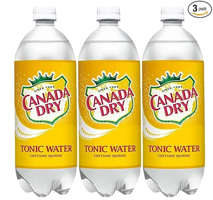 Canada Dry Tonic Water, 33.8 Oz, Pack of 3