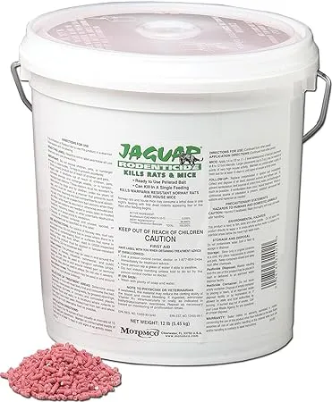 Durvet Motomco Jaguar Rodenticide Pail