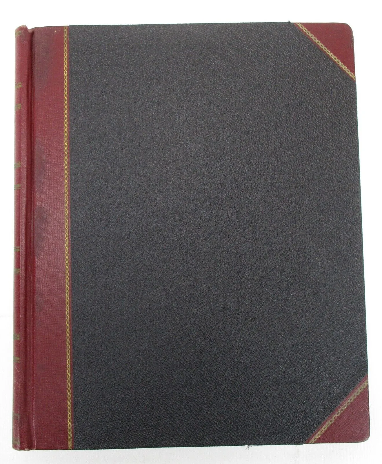 Boorum & Pease 1602123F Columnar Book, Black Cover, 300 Pages, 12-1/4" x 10-1/8"