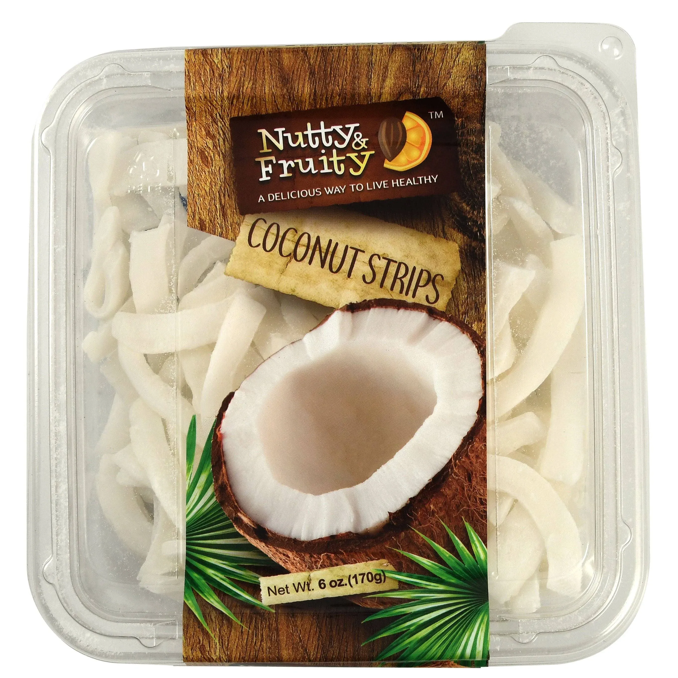 Dried Coconut Strips Chips