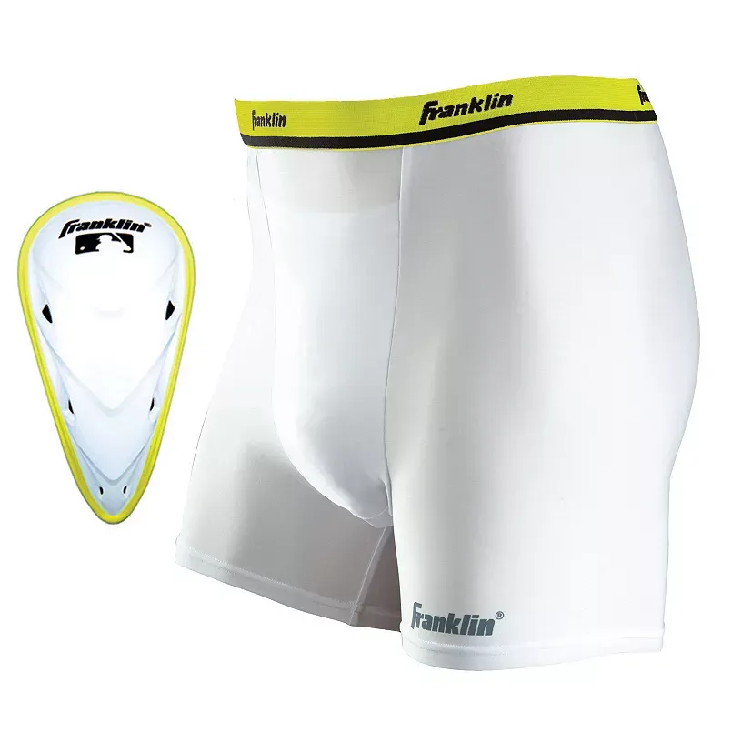 Franklin Sports Adult Compression Short with Cup